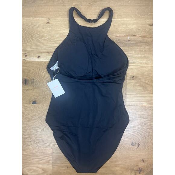 NWT Andie Swimwear The Luzon One Piece in Black Size XL - Picture 5 of 7